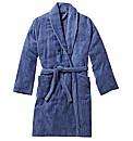 & Brand Mighty Velour Towelling Gown