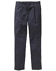 & Brand Pleated Chino 38in Leg