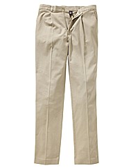 & Brand Pleated Chino 38in Leg