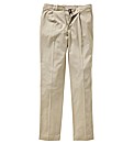 & Brand Pleated Chino 38in Leg