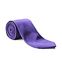 & City Plain Fine Ribbed Long Length Tie