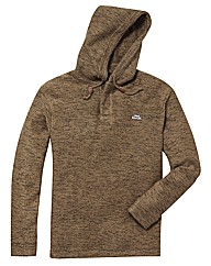 Weird Fish Mighty Hooded Knit Top
