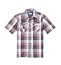 Weird Fish Tall Washed Check Shirt