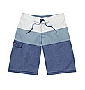Weird Fish Mighty Panelled Swim Shorts