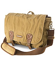 Weird Fish Canvas Messenger Bag