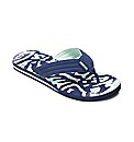 Weird Fish Printed Flip Flops