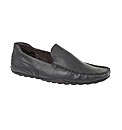 Base London Locate Leather Slip On Shoes