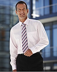 Rael Brook Boxed Plain Shirt and Tie Set