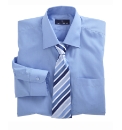 Rael Brook Boxed Plain Shirt and Tie Set