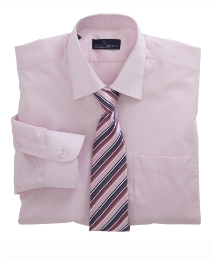 Rael Brook Boxed Plain Shirt and Tie Set