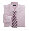 Rael Brook Boxed Plain Shirt and Tie Set