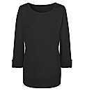 Fully Fashioned 3/4 Sleeve Jumper