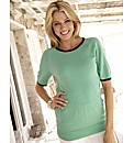 Fully Fashioned Short Sleeved Jumper
