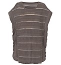 Pointelle Poncho Jumper