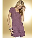 Frill Hem Tunic Dress