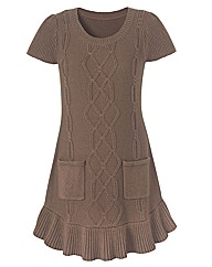 Frill Hem Tunic Dress