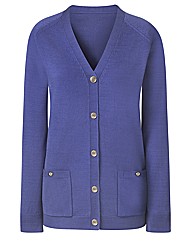 Fully Fashioned V-Neck Cardigan