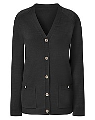 Fully Fashioned V-Neck Cardigan