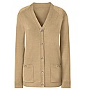 Fully Fashioned V-Neck Cardigan