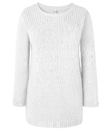 Round Neck Rib Jumper