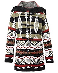 Jacquard Cardigan