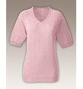V-Neck Short Sleeved Jumper