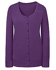 Scoop Neck Cardigan