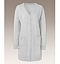 Fully Fashioned Longline Cardigan