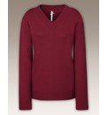 Soft Knit V-Neck Jumper