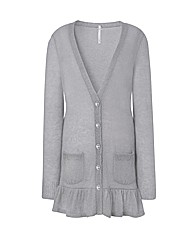 Frill Boyfriend Cardigan