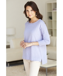Drop Hem Tunic Length 30in