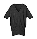 Knitted Deep V Tunic