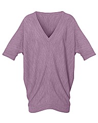 Knitted Deep V Tunic