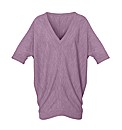 Knitted Deep V Tunic