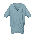 Knitted Deep V Tunic