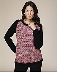 Back Zip Jumper