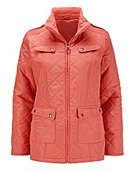 Diamond Quilted Jacket