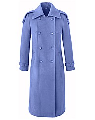 Trench Style Coat Length 44in