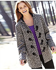 Tweed Duffle Coat Length 28in