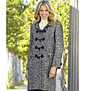 Tweed Duffle Coat Length 37in