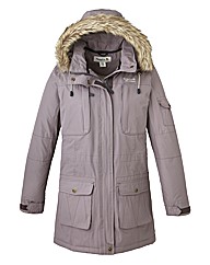 Regatta Parka With Faux Fur Trim Hood