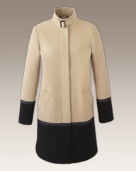 Colour Block Coat