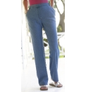 Pull On Comfort Jeans Length 27in