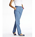 Pull On Comfort Jeans Length 29in