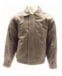Leather Bomber Jacket