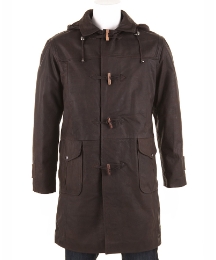 Woodland Leather Duffle Coat