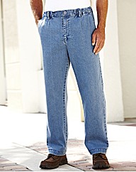 Premier Man Elasticated Jeans 29in