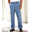 Premier Man Elasticated Jeans 29in