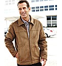 Premier Man Mock Sheepskin Harrington