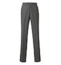 PremierMan Unhemmed Plain Front Trousers